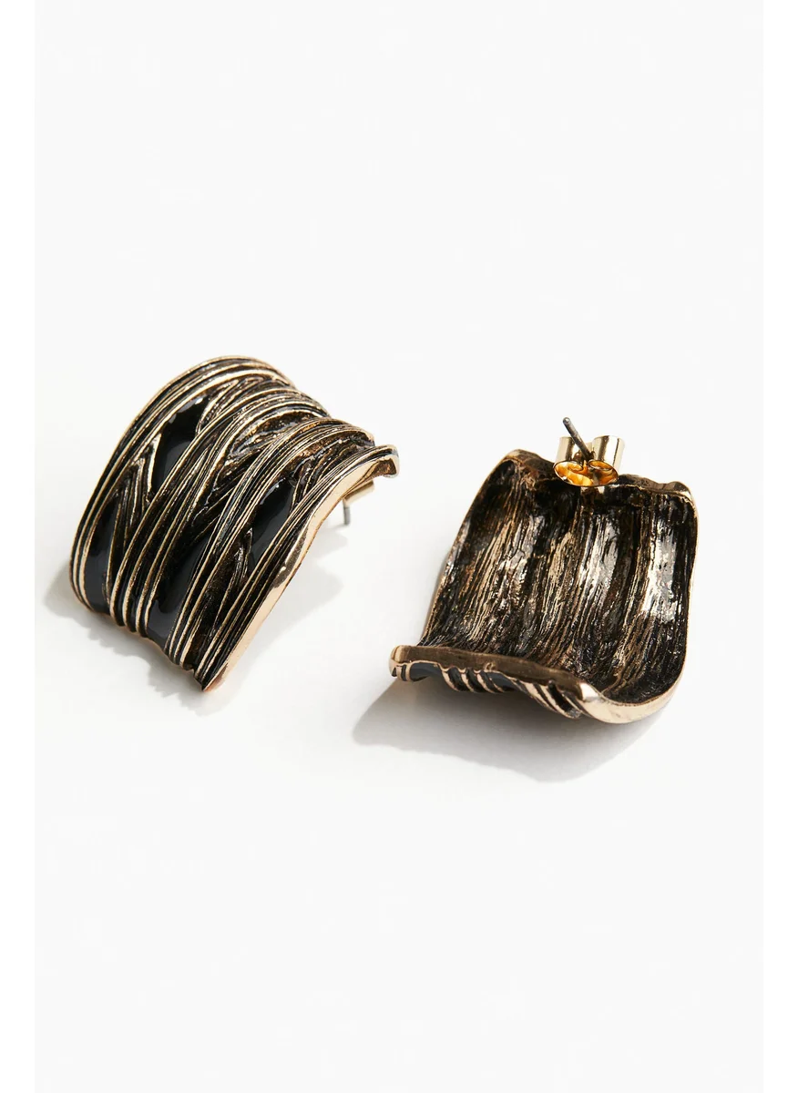 H&M Fluted Earrings