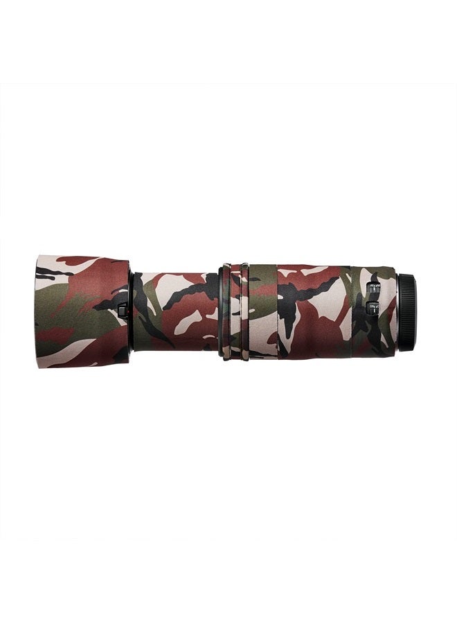 easyCover Lens Oak GREEN CAMOUFLAGE Neoprene Lens Protector Cover compatible for Canon RF 100-400mm F5.6-8 IS USM - Image 1