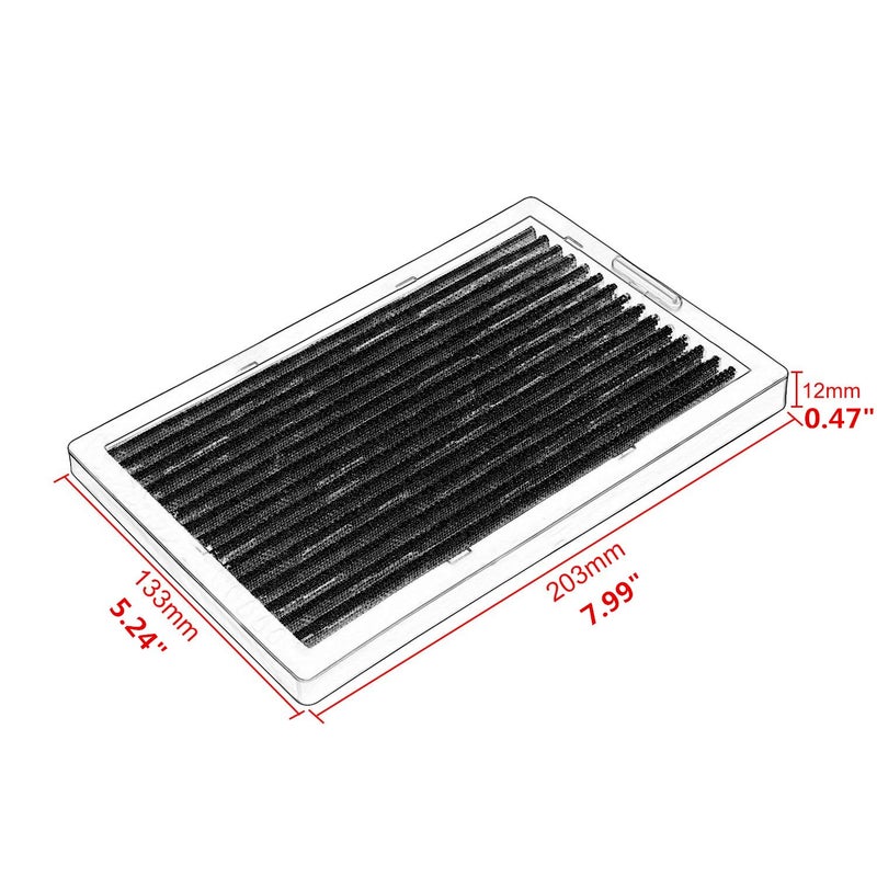CICMOD High Performance Flow Panel Air Filter For Kawasaki NINJA 250 300 Z250 EX250R EX300 EX300B/A EX250E 2008-2015 Washable Reusable - Image 3