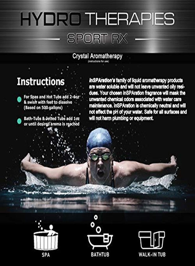 إنسباريشن كريستالات InSPAration 7491 HTX Elevate Therapies للسبا وأحواض الاستحمام الساخنة، 19 أونصة، وردي - Image 5