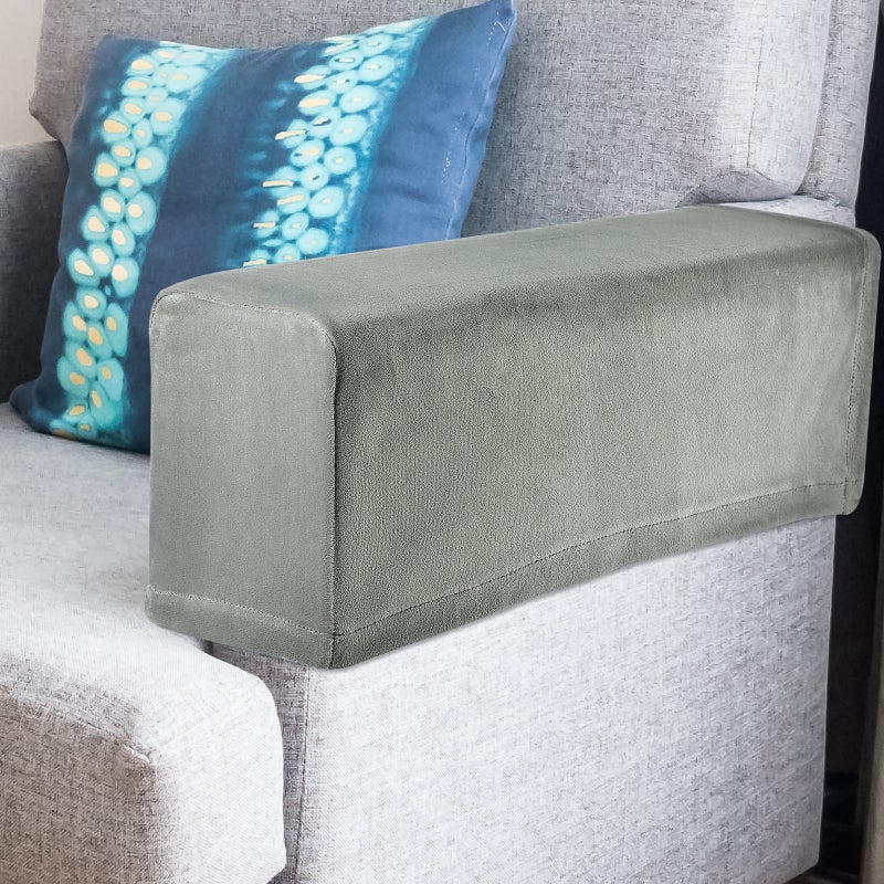 Sofa Armrest Cover Chair Arm Cover Elastic Couch Arm Protective Cover Washable Sofa Arm Protector - Image 4