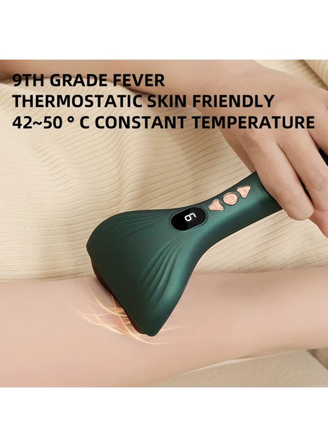 مساج كهربائي أخضر بالUSB، 9 مستويات قابلة للتعديل للوجه والجسم - Image 5