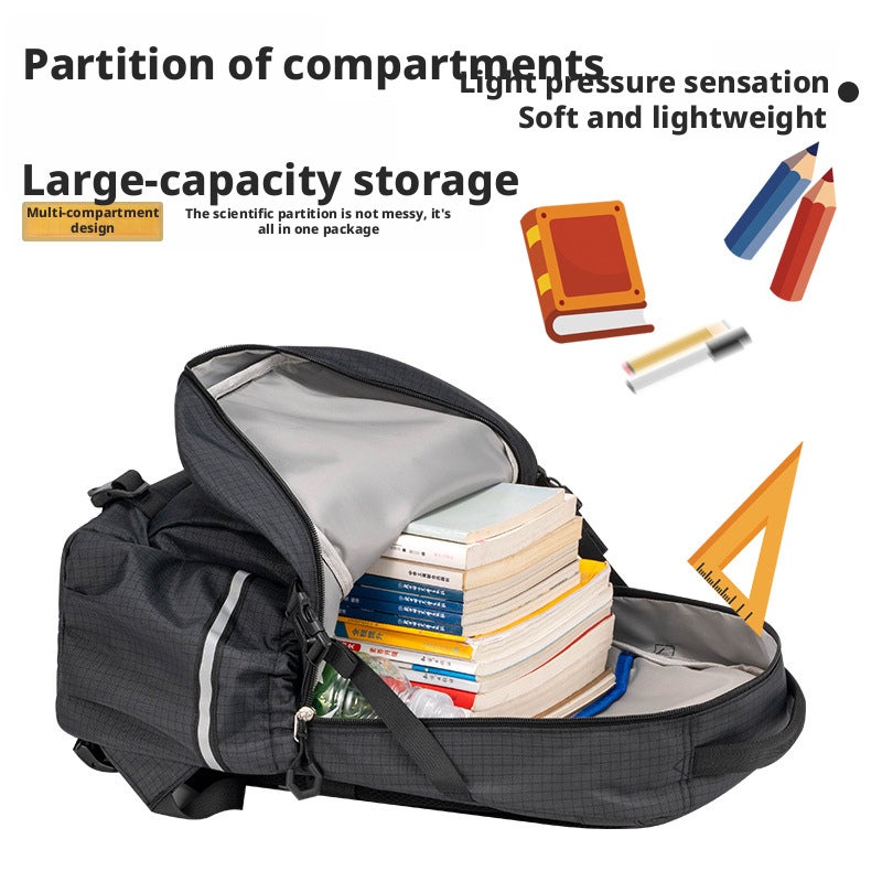 Sesame Baby Large Capacity Travel Backpack for Men Women - Image 3