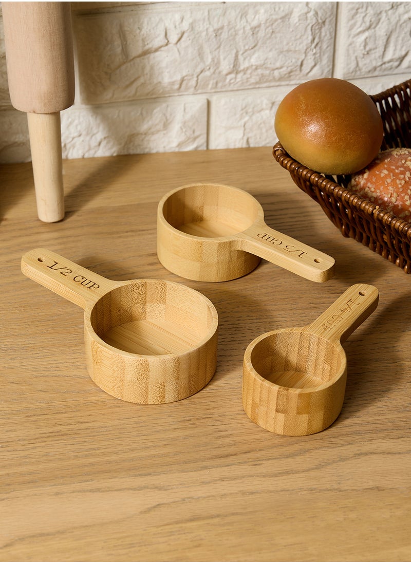 Bamboo Measuring Cups - Set of 3 - pzsku/Z1B08084B323FD94B597BZ/45/_/1729755062/318c984d-2e57-4b78-acf8-9b11445d3168