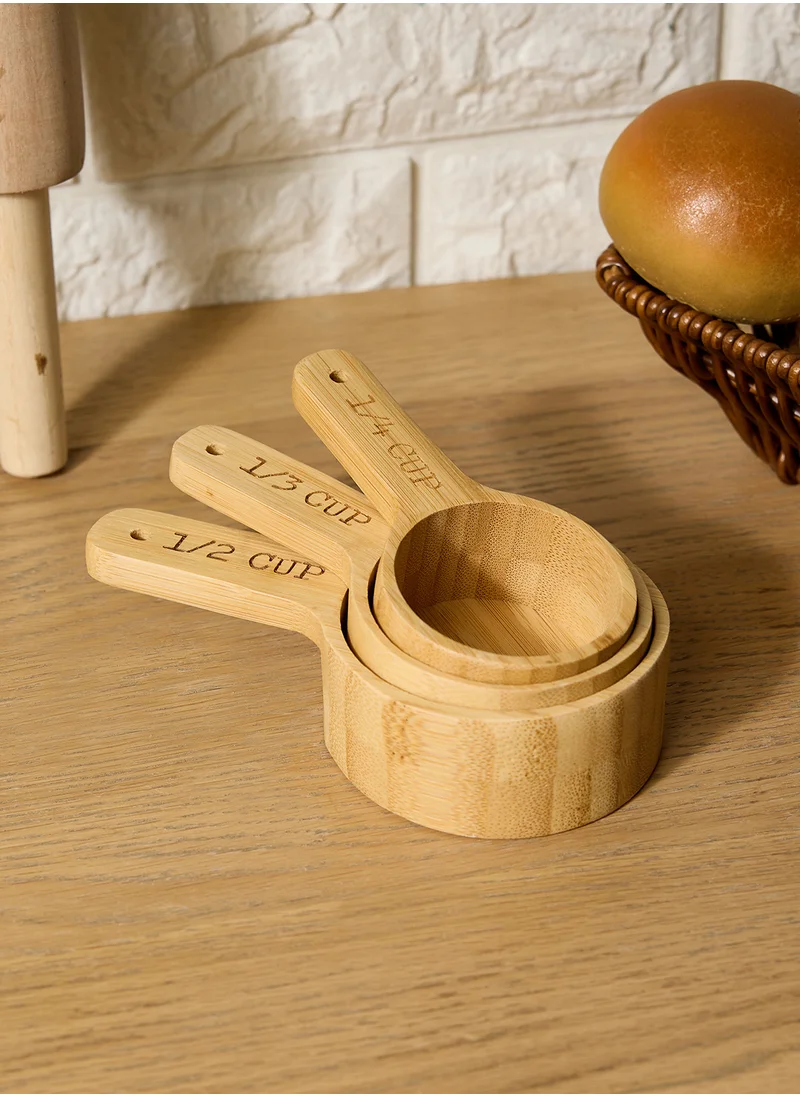 Sass & Belle Bamboo Measuring Cups - Set of 3