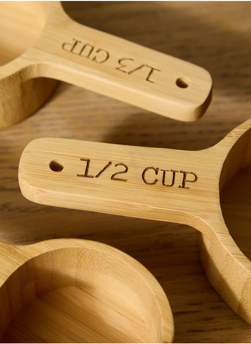 Sass & Belle Bamboo Measuring Cups - Set of 3