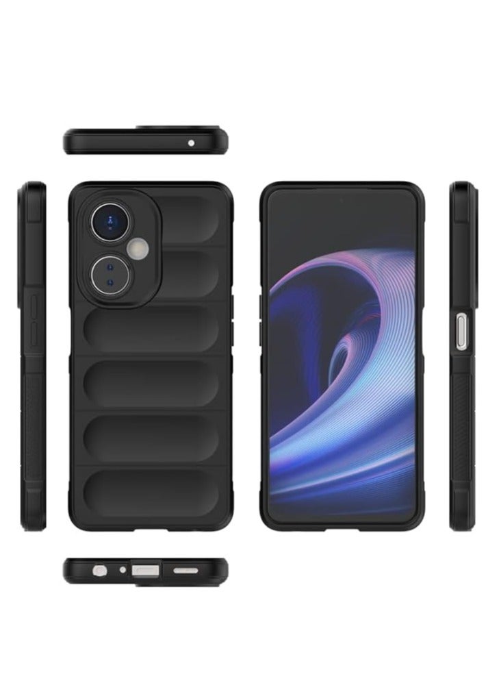 general Liquid Silicone Case Compatible with OnePlus Nord CE 3 Lite 5G with Camera Lens Protection, Anti-Scratch Soft Microfiber Lining, Rubber Full Body Shockproof Cover (White) - Image 3