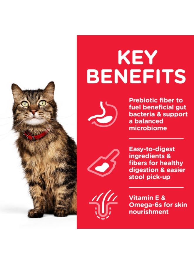 هيلز Hill's Science Plan Sensitive Stomach & Skin Adult Cat Food with Chicken 1.5kg - Image 3