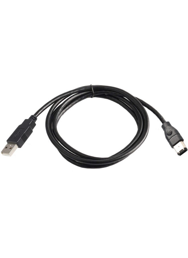 Generic - Standard Copper Wire IEEE400 1394 Firewire USB AM To 6p Cable USB To 1394 Sound Card Connection-Color:3 M - Image 1
