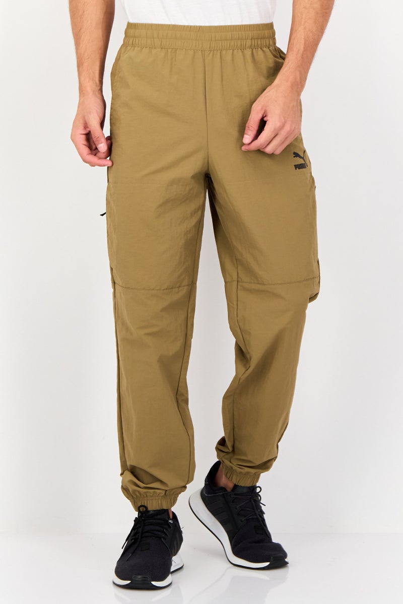 PUMA Men Sportswear Fit Training Track Pants, Khaki - Image 1