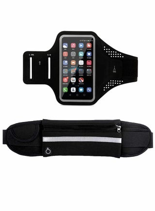 Cell Phone Armband Case and Running Waist Set, Waterproof and Reflective - pzsku/Z1B08703B9FFF11CC4CDCZ/45/_/1695823370/6bd8acb1-018e-4250-9315-7d111ed4d7a6