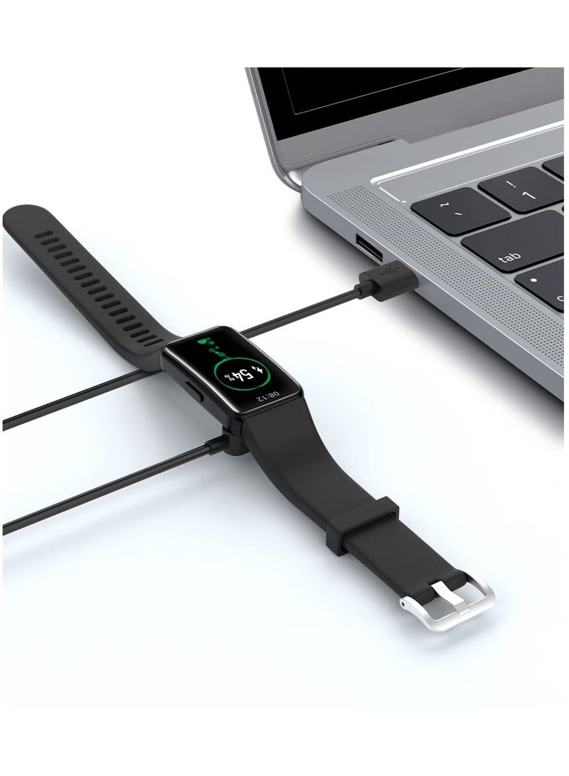URBBKING Charging Cable for Huawei Band 9/8/7/6,Honor Band 9/8/7/6,Huawei Watch Fit 3/Fit 2/Fit,Honor Watch ES, Huawei 4X/5X Smartwatch Magnetic USB Charging Cable Black  - Image 5