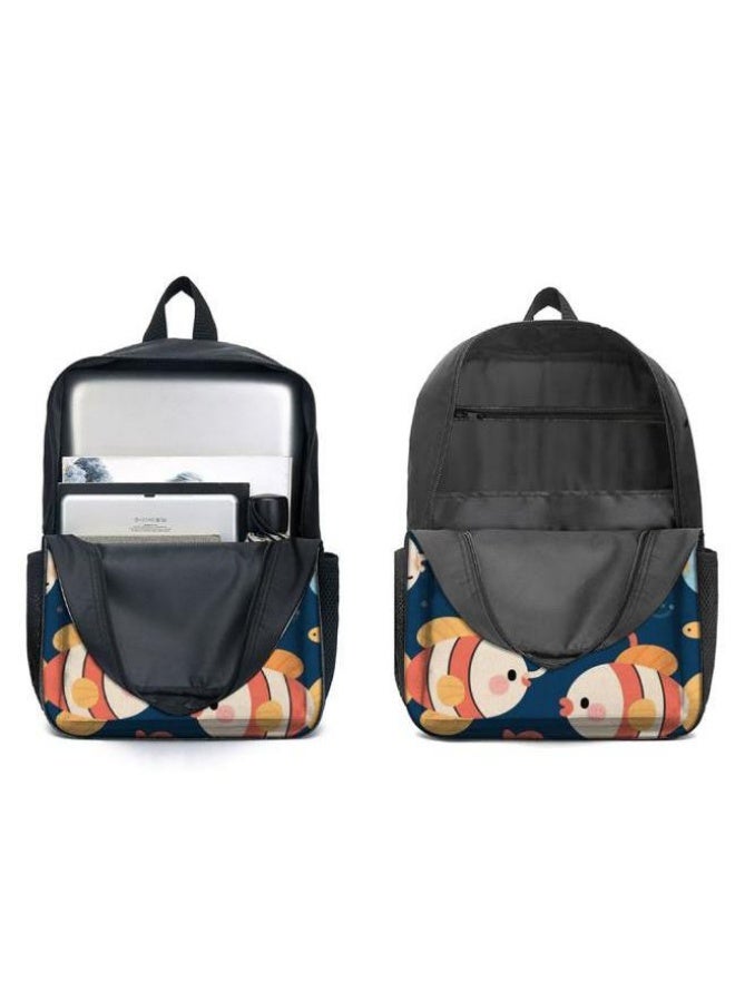 [Super new special offer] Cartoon theme bag three-piece set | double-shoulder + hand-held + storage pen bag | gift self-use good-looking - 422  - Image 4