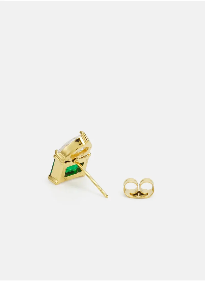 ليو جو Liu Jo Dereh Green Gold Earring