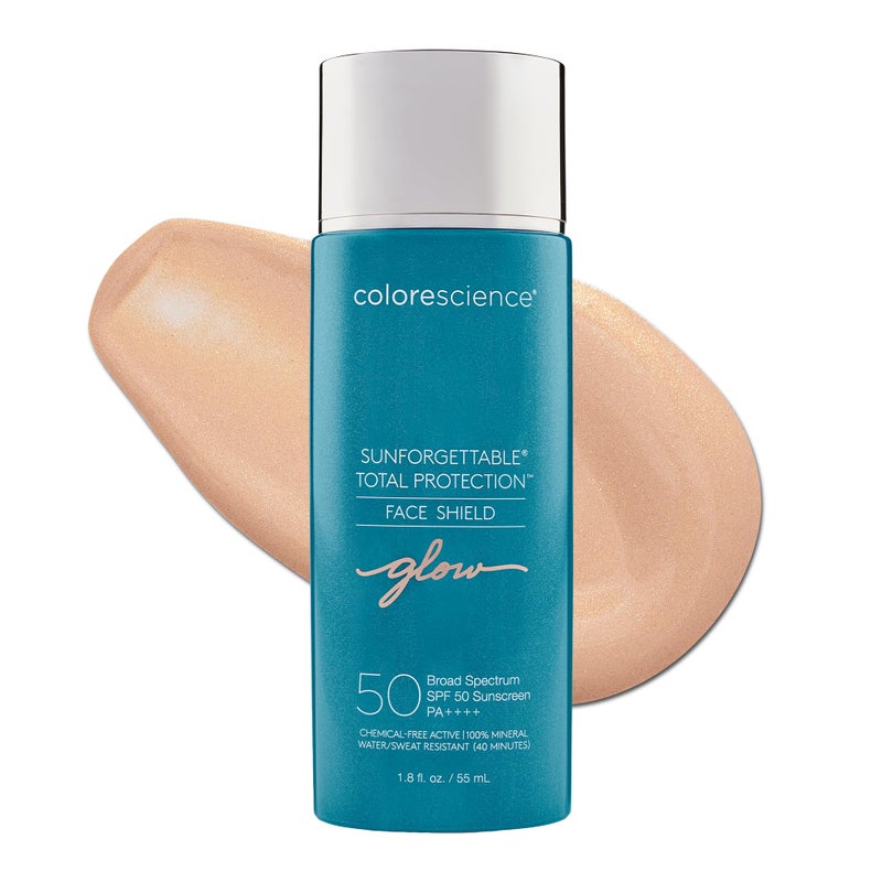 Colorescience Sunforgettable Total Protection Face Shield Glow SPF 50 Glow 18 Fl Oz