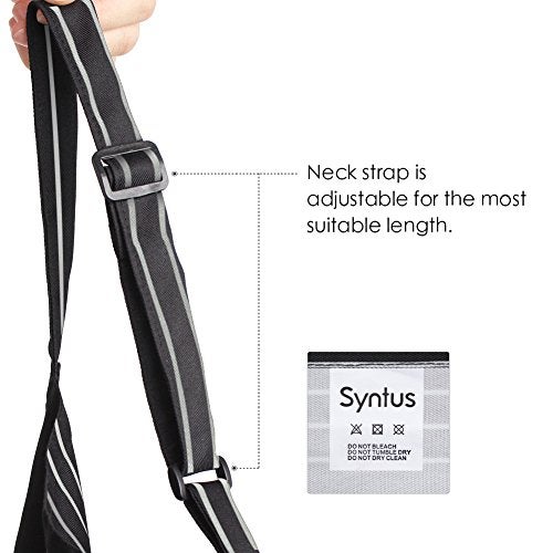Syntus 2 Pack Adjustable Bib Apron Thicker Waterdrop Resistant with 2 Pockets Cooking Kitchen Aprons for Women Men Chef, Pinstripe Black White - Image 4