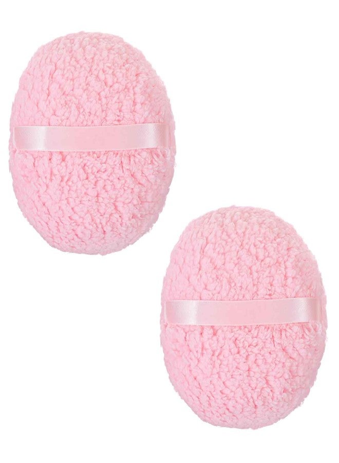 Aeenioy 2PCS Set Powder Puff for Women and Babies, Soft Makeup Sponge Puff for Daily Powder Application, Beauty Blender Sponge for Quick Touch-Ups - Image 1