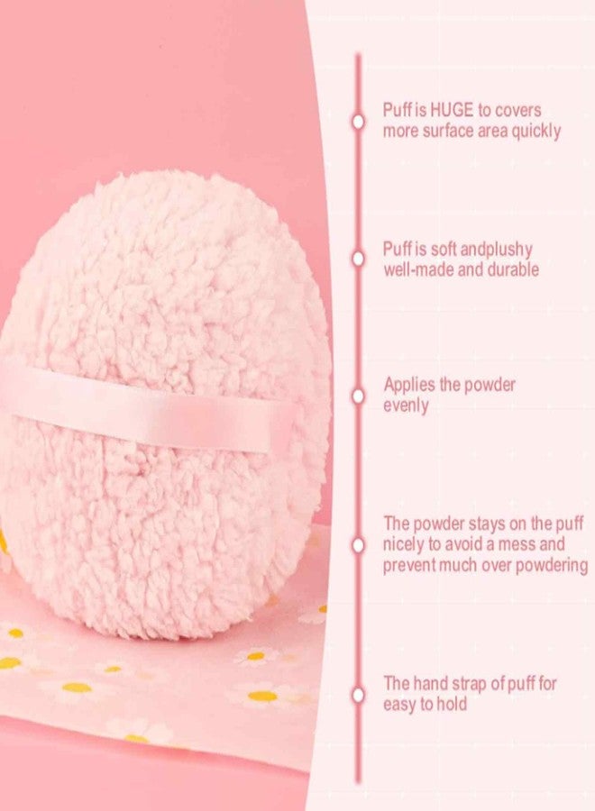 Aeenioy 2PCS Set Powder Puff for Women and Babies, Soft Makeup Sponge Puff for Daily Powder Application, Beauty Blender Sponge for Quick Touch-Ups - Image 5