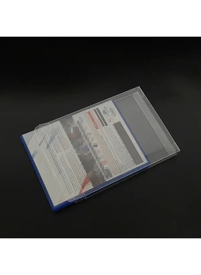 White PS5 PS4 PS3 Game Case Slim Dustproof Moisture Resistant Storage Holder - Image 3