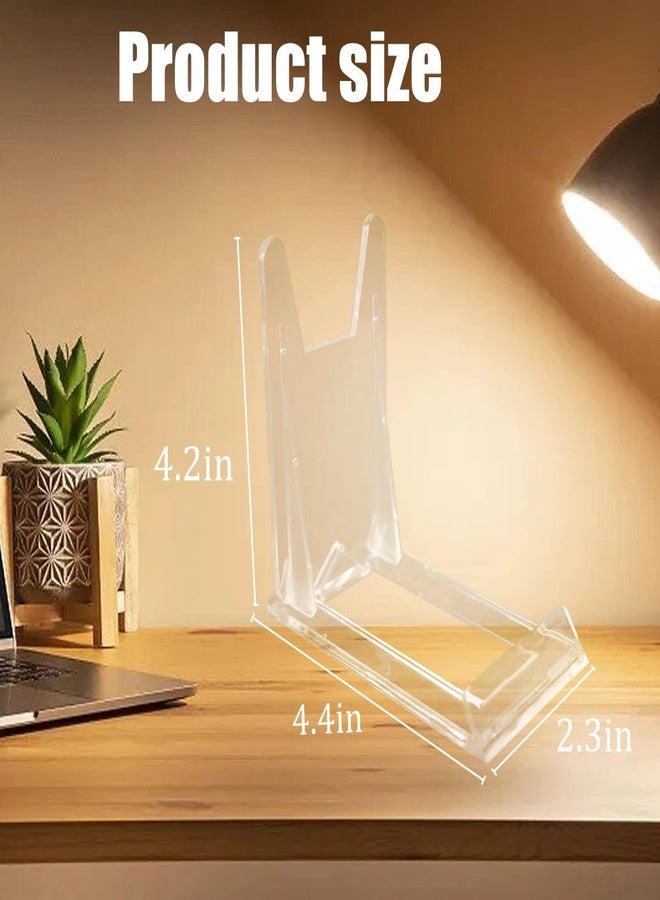 Jtuxcke 20 Packs Acrylic Comic Book Display Stand, Adjustable Clear Display Holder Easel Collector Stand for Home Office Comic Magazine Postcard Art DVD Album Jewelry Pictures Platter - Image 2