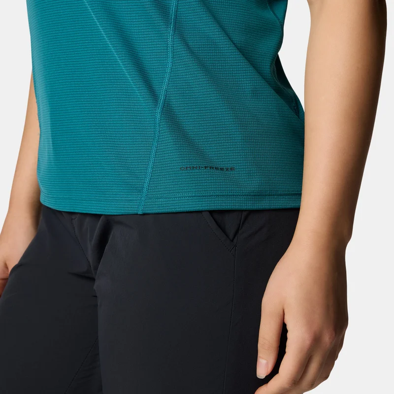 Columbia Green Women's Cirque River Pro Hiking T-Shirt for Women | Best Price UAE