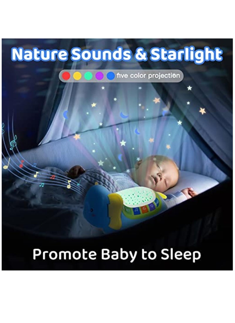 YelaJoy Baby Toys, Elephant Crawling Musical Baby Toys, Early Learning Educational Toy Starlight & Music, Birthday Gift for Toddler Boy Girl,0 3 6 12 18month  - Image 4