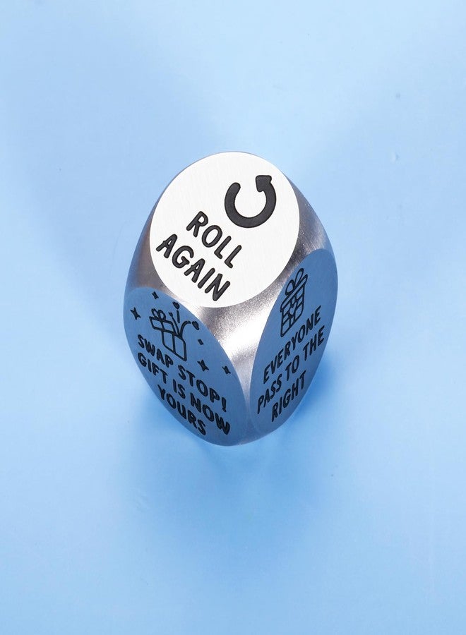 KINMES White Elephant Gift Exchange Dice, Santa Swap Gift Exchange Dice, Exchange Gifts Family Game, Christmas Stocking Stuffers for Men Women, Christmas Games for Family Party - Image 5
