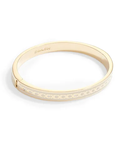 COACH Signature Bangle Bracelet