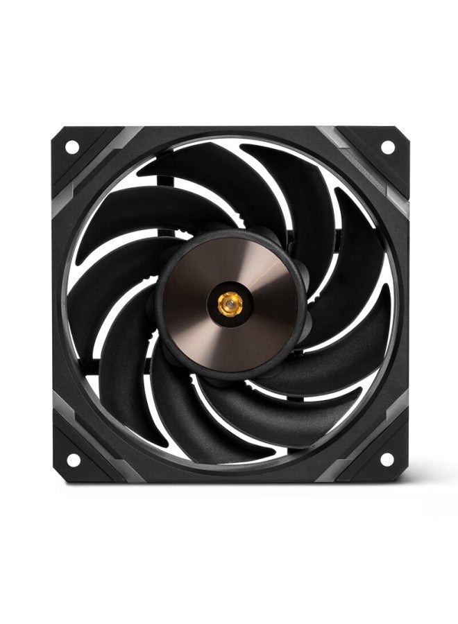 Valkyrie X12r Vk Fdb Bearing, Secondary Dynamic Balance Fan Blades, Easy Wiring Design, 12cm Case Fan, 4pin Pwm, Argb Lighting Effects - Image 4