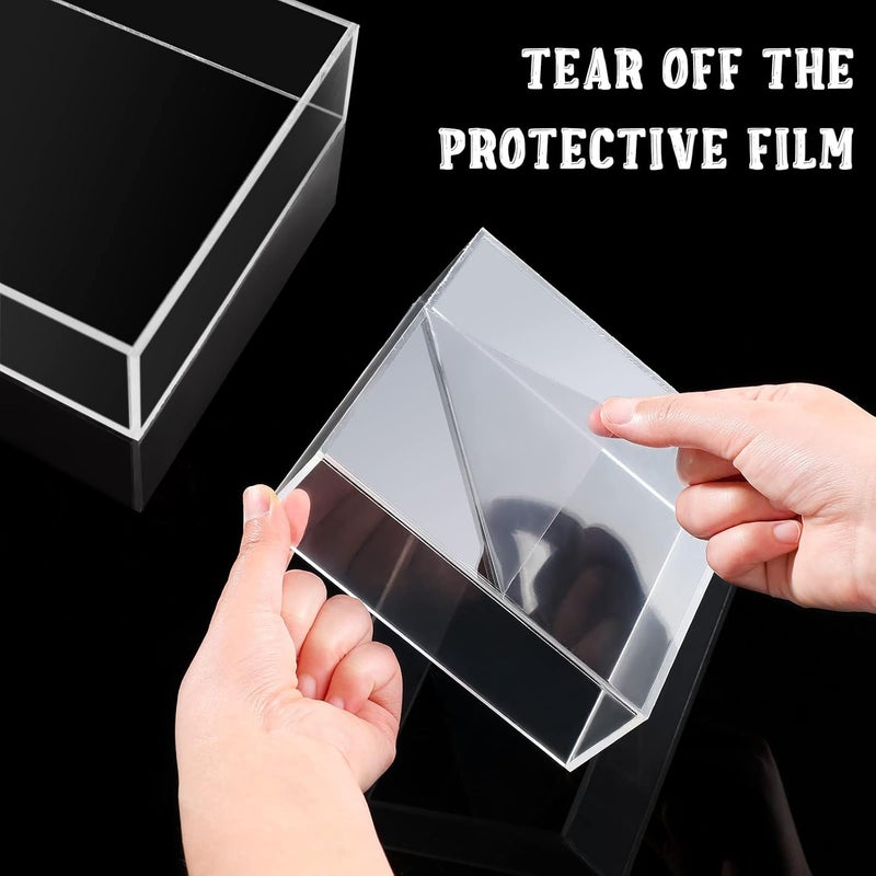 Yulejo Set of 3 Acrylic Display Risers - Image 3