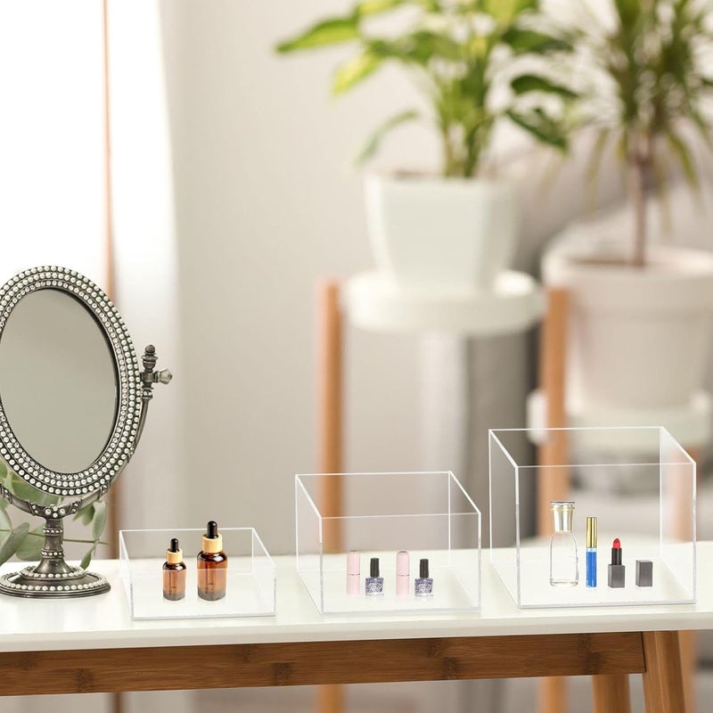 Yulejo Set of 3 Acrylic Display Risers - Image 5