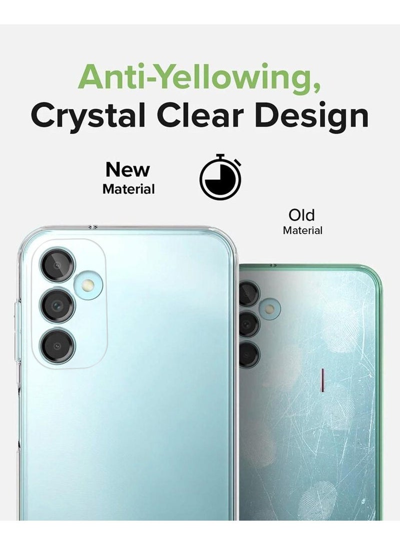 Techie Samsung Galaxy M54 TPU Soft Corner Ultra Slim Clear Case Shockproof Anti Fingerprint Transparent Protective Back Cover - Image 5