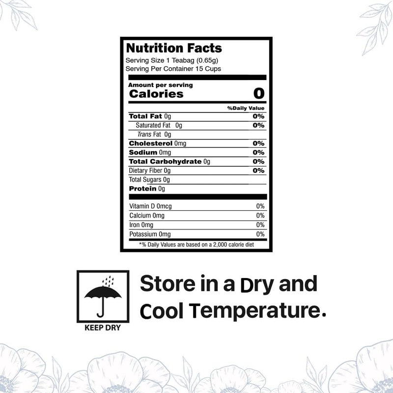 BLUE TEA شاي البابونج الأزرق - شاي أعشاب خالي من الكافيين - Image 2