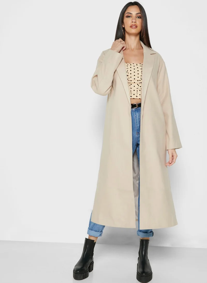Missguided Side Split Formal Coat