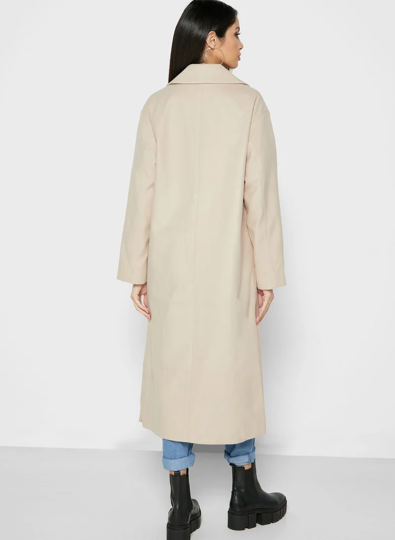 Missguided Side Split Formal Coat