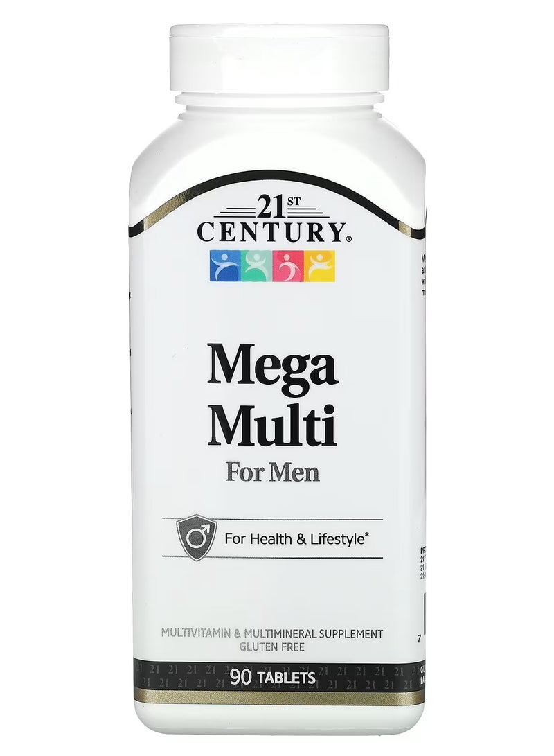 21st Century Mega Multi for Men, 90 Tablets - Image 1