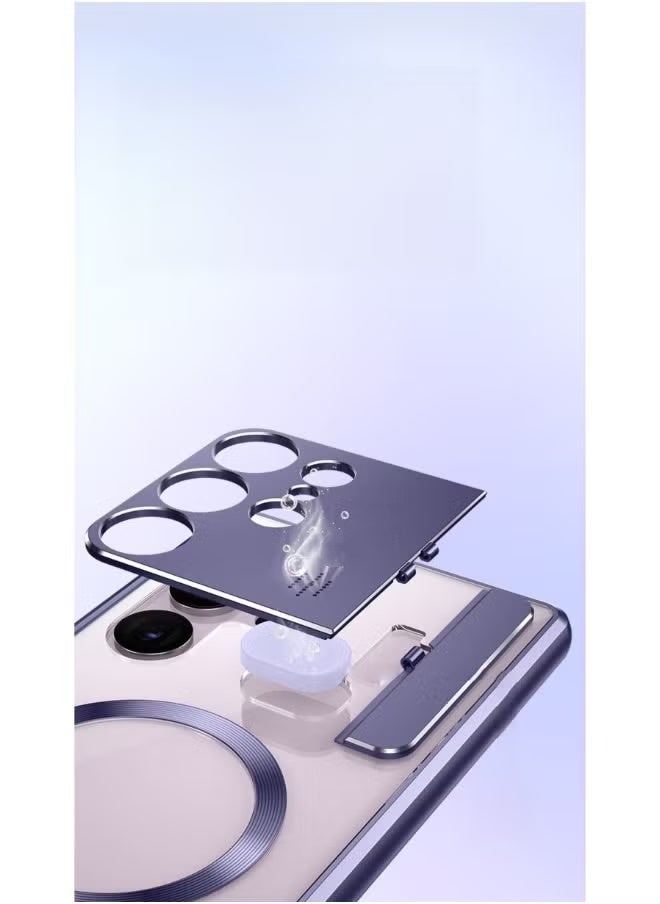 ريوكل جراب مغناطيسي لهاتف Samsung S23 22 21 Ultra مع حماية عسكرية ومقاومة للاصفرار متوافق مع MagSafe بإطار معدني مقاوم للصدمات وغطاء فائق النحافة - Image 2