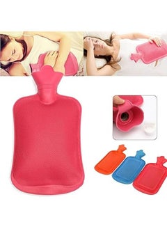 Generic Rubber Hot Water Bottle for Pain Relief, 2L Hot Water Bag for Menstrual Cramps, Neck and Shoulder Pain, Hot Pad for Women and Men(Multicolor)  - Image 4