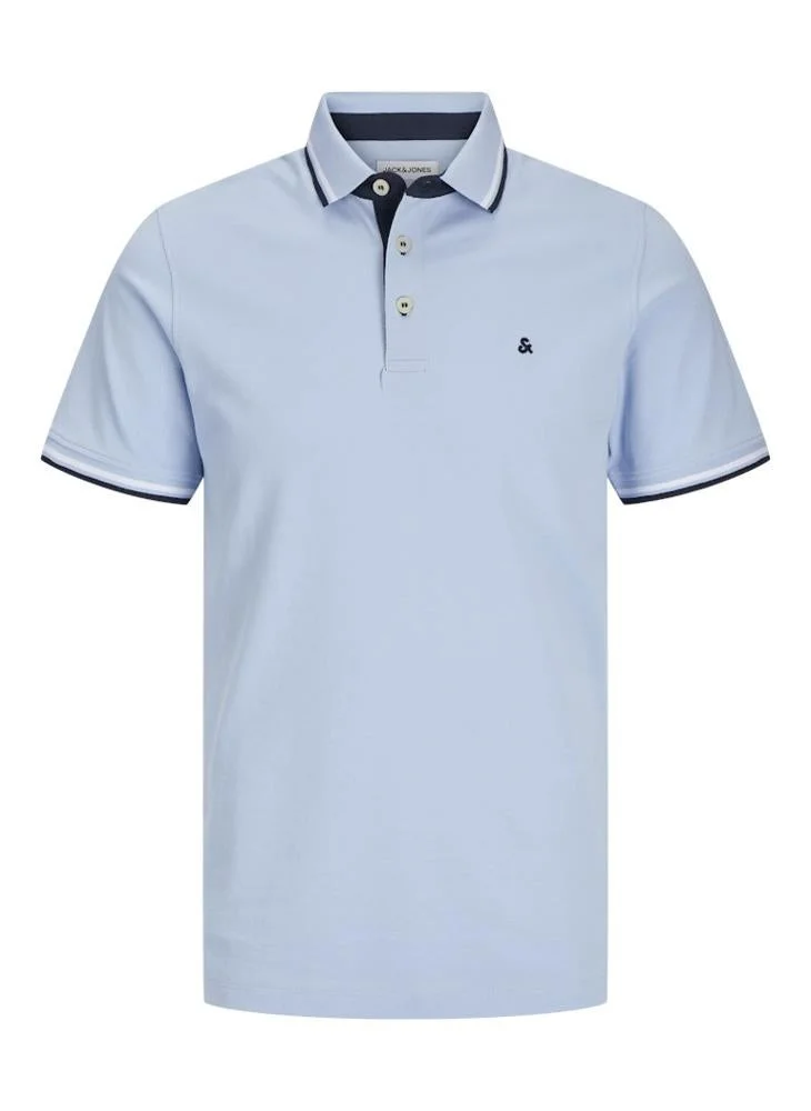 JACK & JONES Logo Print Polo Shirt