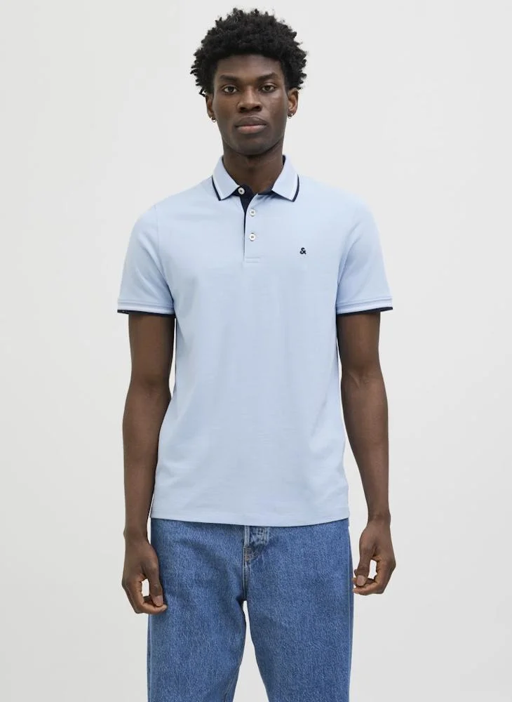 Logo Print Polo Shirt