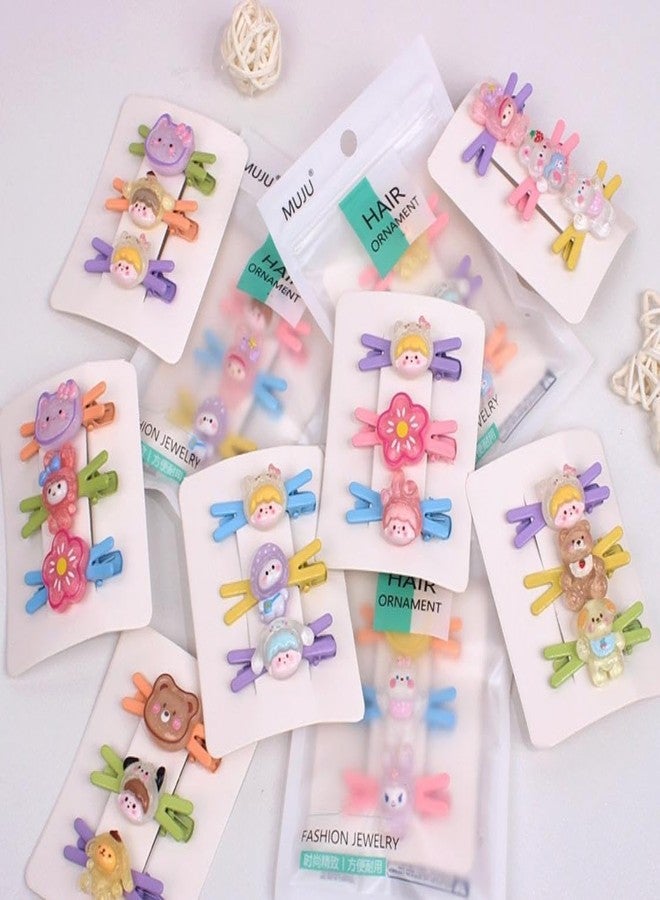 DCELLA Colorful Hair Accessories Hair Clips for Kids Hair Clip for Women Girls Hair Accessories (Set of 3) - Image 4