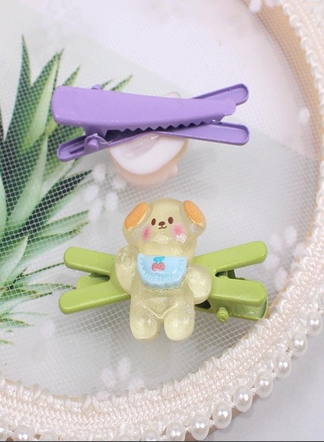 DCELLA Colorful Hair Accessories Hair Clips for Kids Hair Clip for Women Girls Hair Accessories (Set of 3) - Image 3