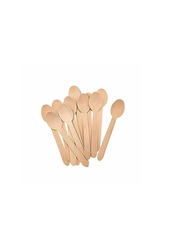 Small Wooden Spoons for Desserts and Ice Cream  - Image 3