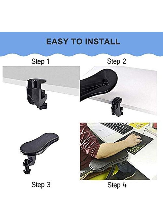 erorex Computer Arm Rest Ergonomic Adjustable Arm Support For Desk Arm Shoulder Support For Home And Office  - Image 5