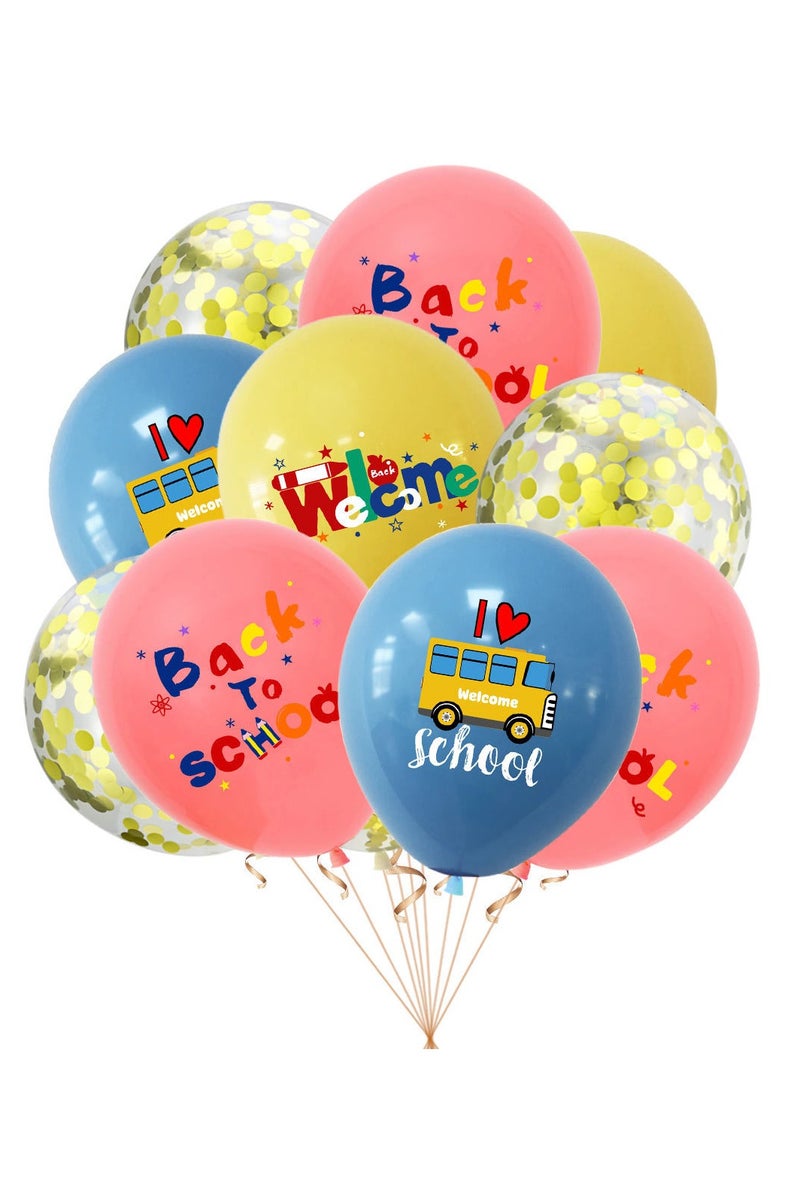 Tanwer Back to school season flag raising opening ceremony classroom decoration kindergarten arrangement balloons - Image 2