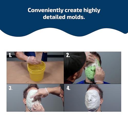 Smooth-On سيليكون مطاطي لعمل قوالب الجسم من Smooth-On Body Double™ Silk، قوالب سيليكون للرزن، إلخ، وحدة باينت - Image 4