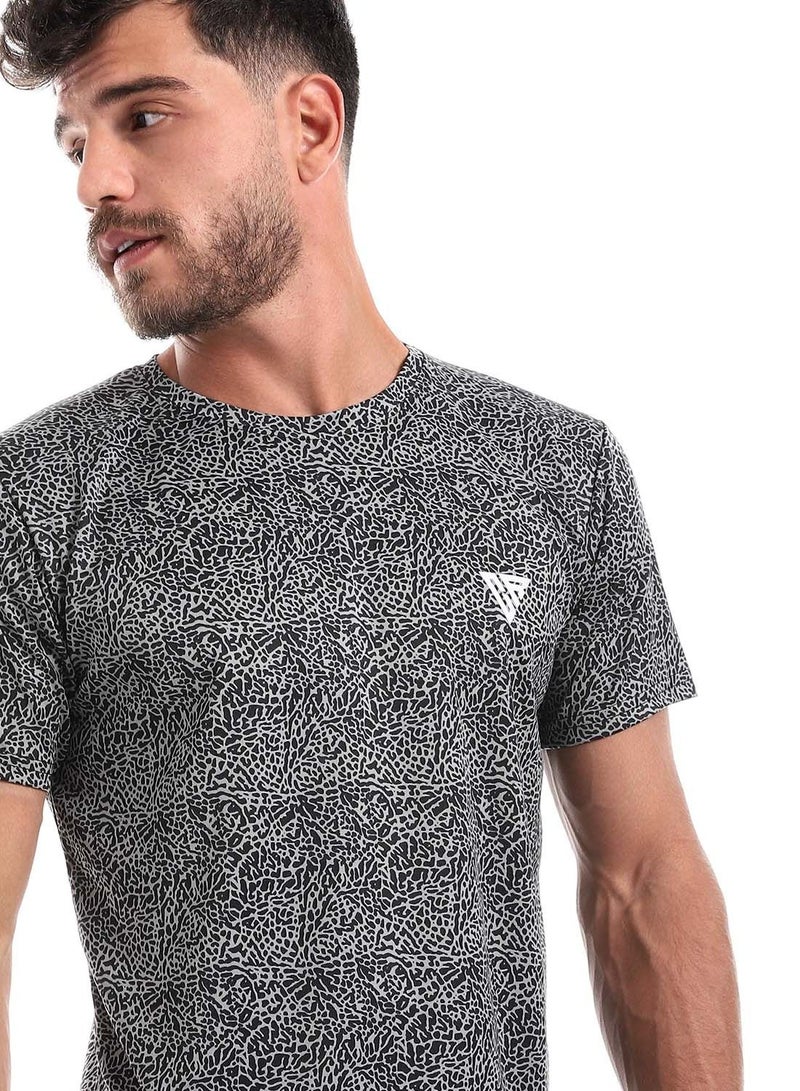 Caesar MensSport T-Shirt With Short Sleeves  - Image 3