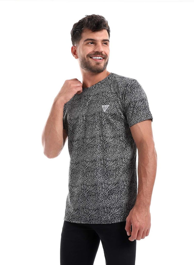 Caesar MensSport T-Shirt With Short Sleeves  - Image 2
