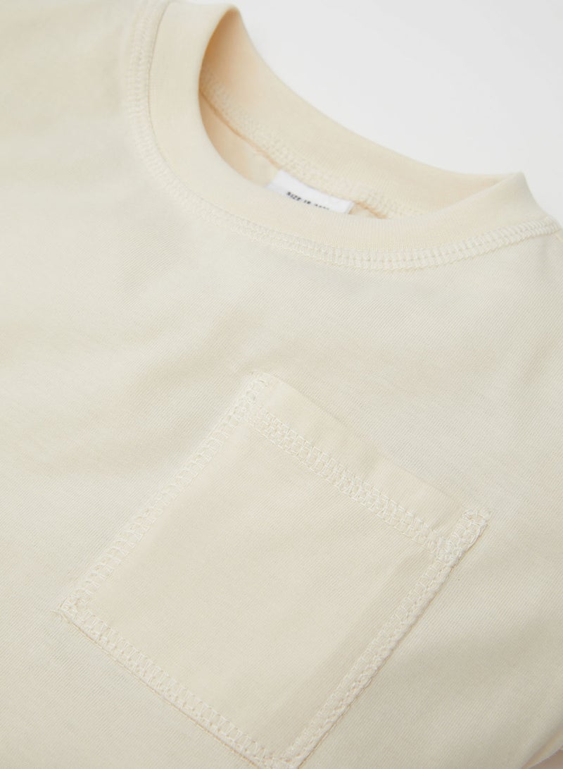DeFacto Regular Fit Crew Neck Long Sleeve Plain Basic T-Shirt - Image 3