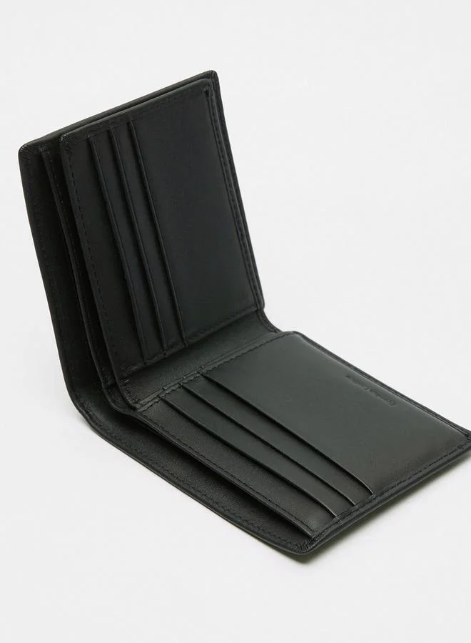 Duchini BLACK Solid Bi-Fold Wallet for Men | Best Price UAE